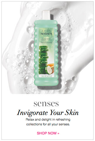 Buy Avon Senses Bath and Body Products Online 