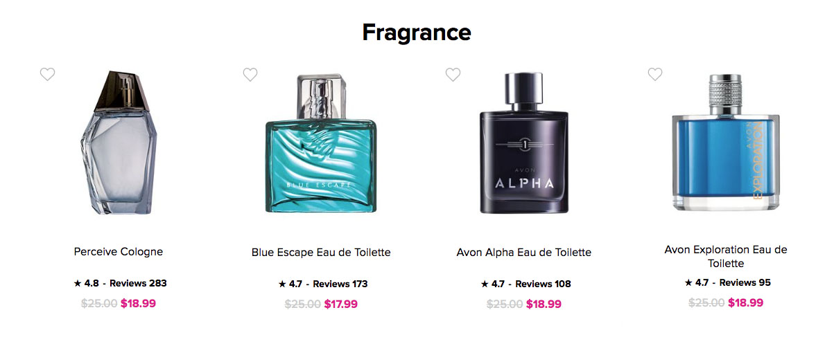 Avon for Men | Avon Fragrance Perceive Blue Escape Alpha Exploration 