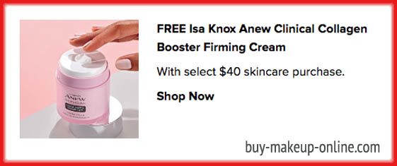 Avon Special Offers | FREE Isa Knox Anew Clinical Collagen Booster Firming Cream 