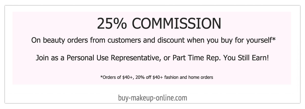Sell Avon - Join as a Personal Use Rep Earn 25% Commission on Your Purchases!
