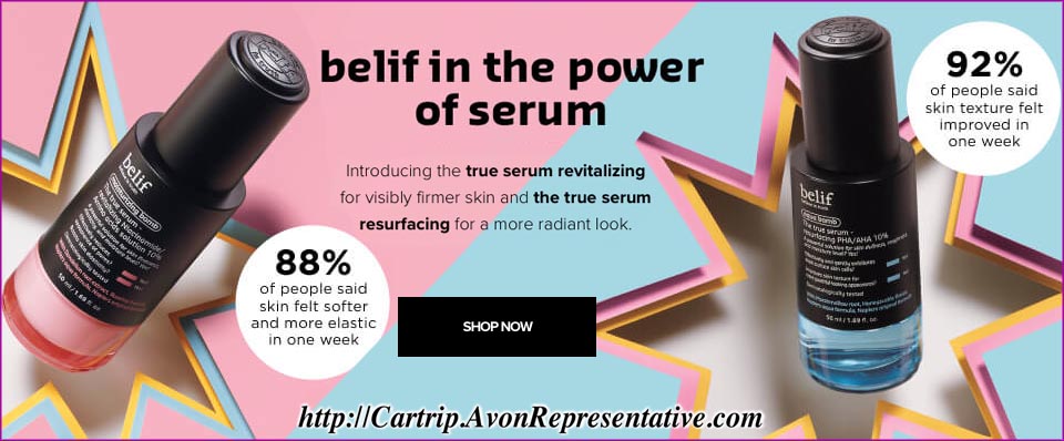 Buy Avon Online - NEW belif Revitalizing Serum