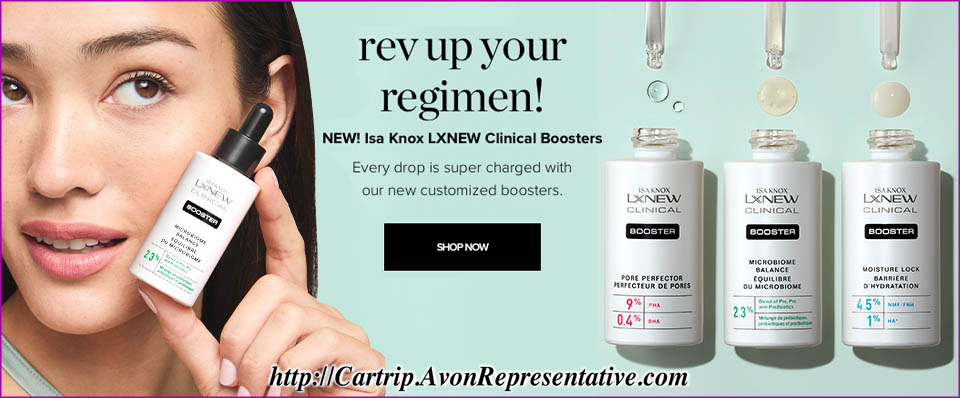 Buy Avon Online - NEW Isa Knox LXNEW Clinical Boosters