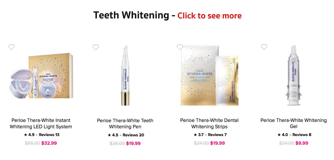 Avon Bath & Body and Shower Products Online | Avon Professional Home Teeth Whitening Perioe Thera White 