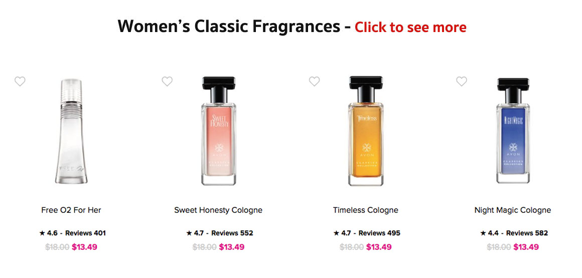 Buy Avon Bath & Body and Shower Products Online |  Shop Avon Women's Classic Fragrance & Perfume  