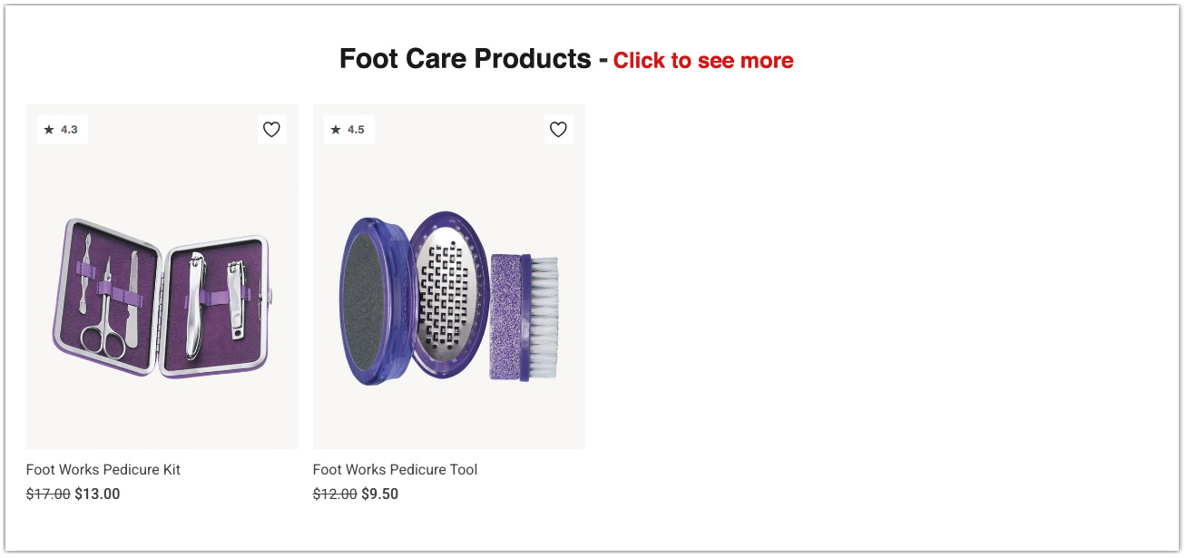 Avon Bath & Body Products | Avon Foot Care Products 