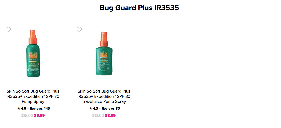 Avon Bug Guard Insect Repellant | Bug Guard IR3535 Family Insect Protection 
