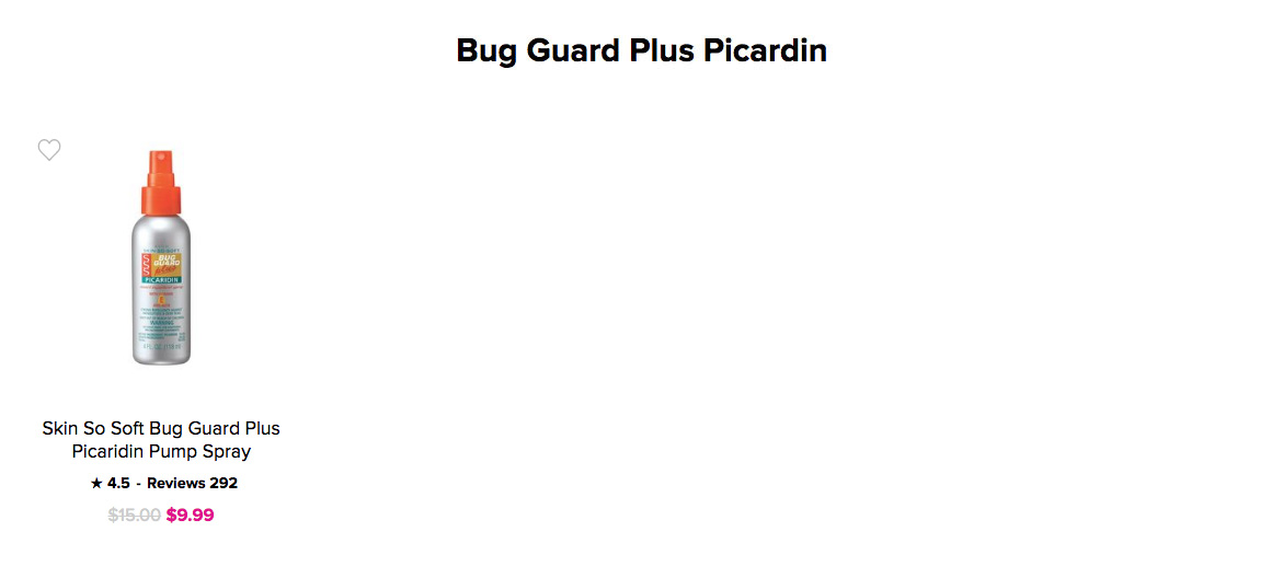 Avon Bug Guard Insect Repellant | Avon Bug Guard Picaridin Pump Spray 