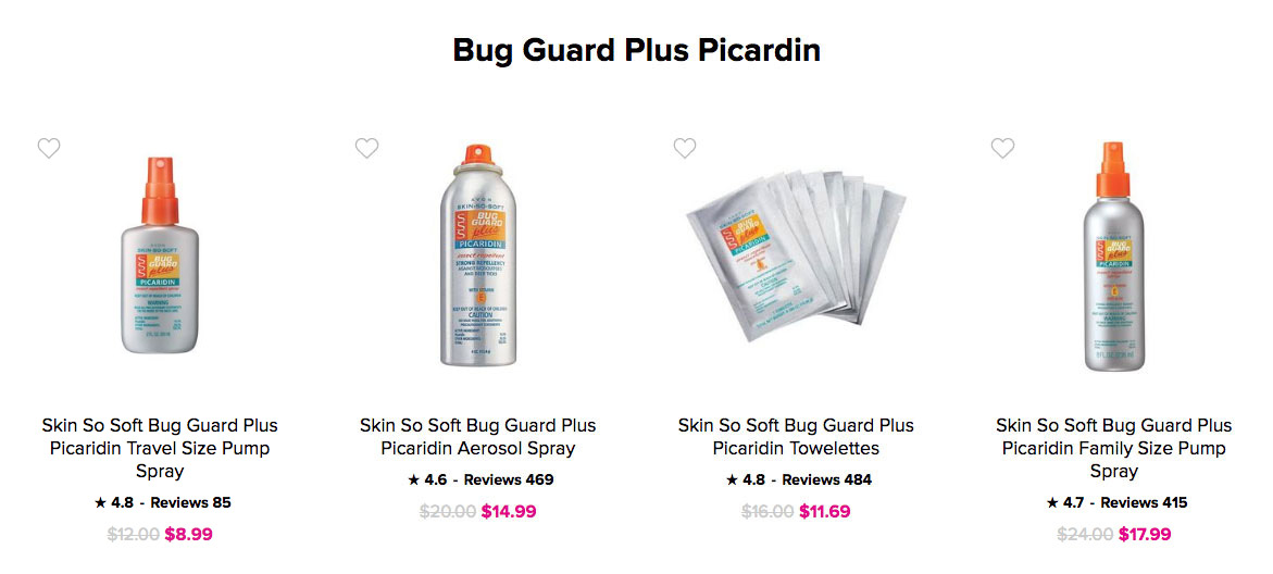 Avon Skin So Soft Bug Guard | Buy Avon Bug Guard With Picaridin Online 