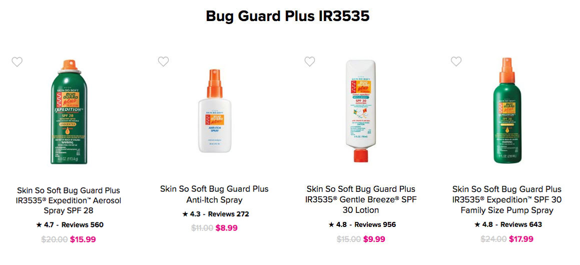 Avon Bug Guard Insect Repellant | Avon Bug Guard IR3535 Bug Spray 