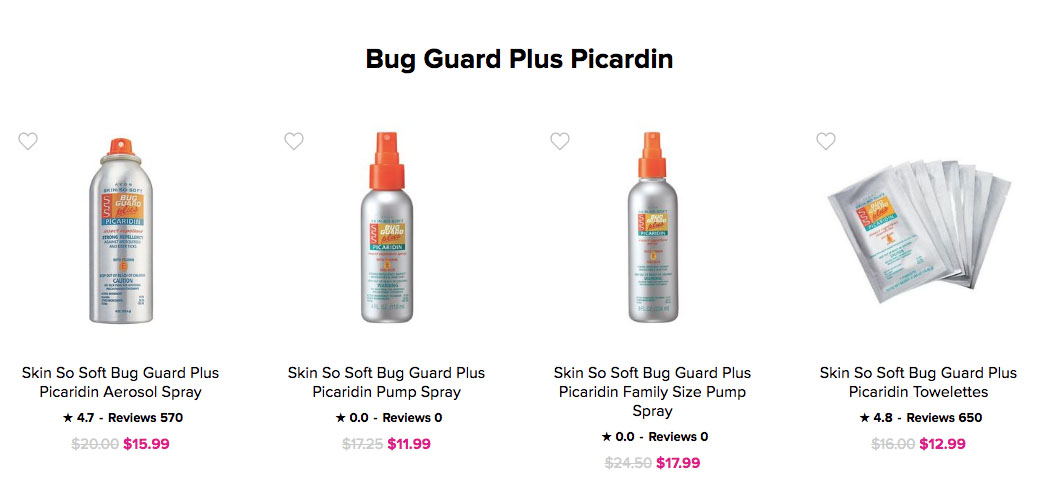 Avon Skin So Soft Bug Guard | Buy Avon Bug Guard With Picaridin Online 