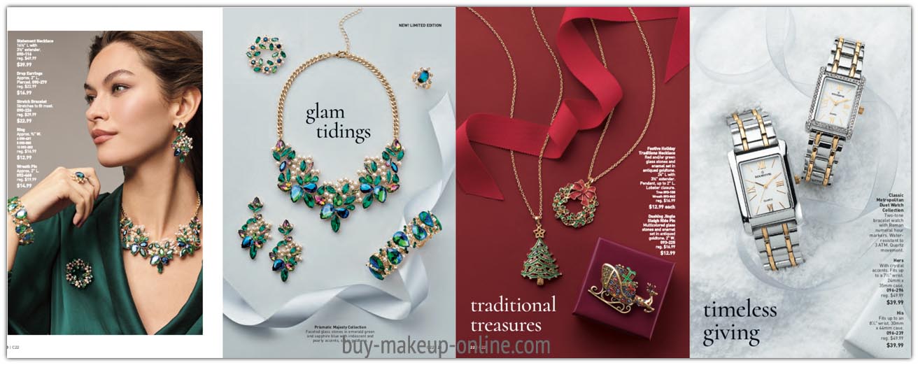 Avon Christmas Catalog | Avon Christmas Holiday Gift Guide - Avon Holiday Jewelry 