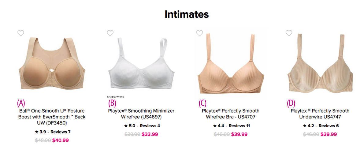 Avon Fashion | Shop Avon Fashion intimates Bras by Bali And Playtex 