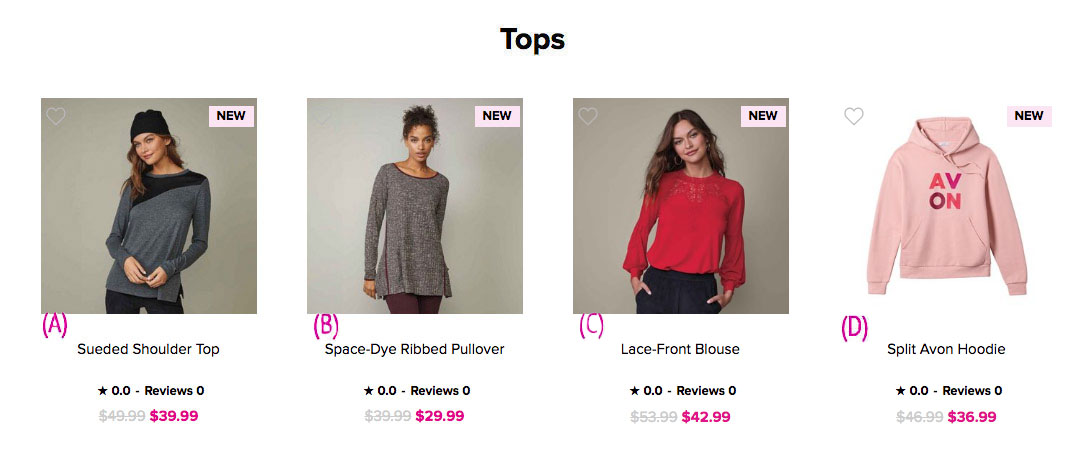 Avon Fashion | Avon Fashion Womens Tops Tunic Tees 