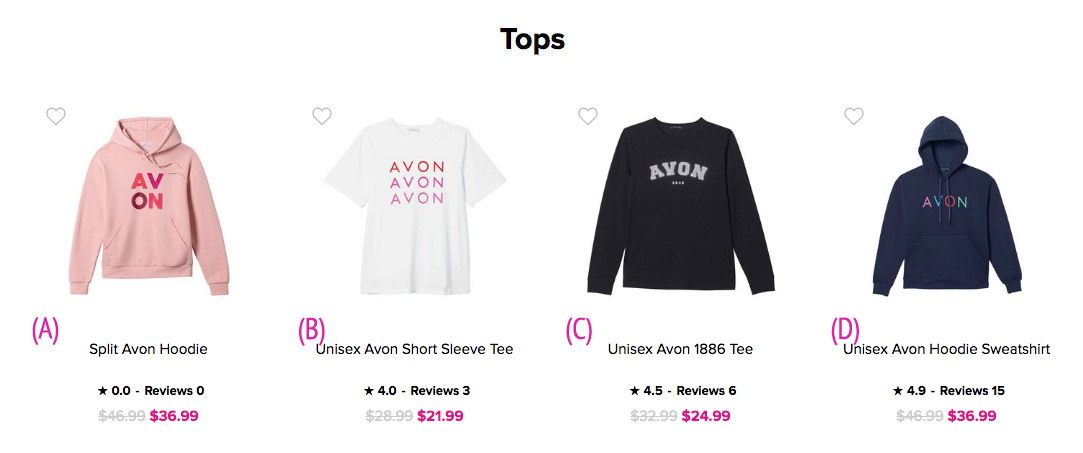 Avon Fashion | Avon Fashion Womens Tops Tunic Tees 