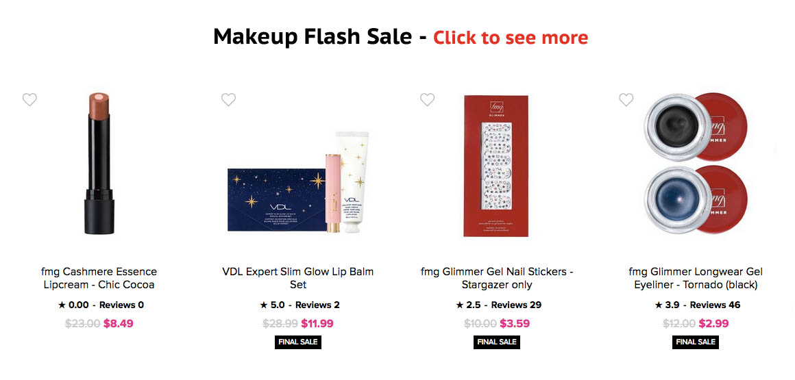 Avon Makeup Flash Sale & Discontinued Avon Products 