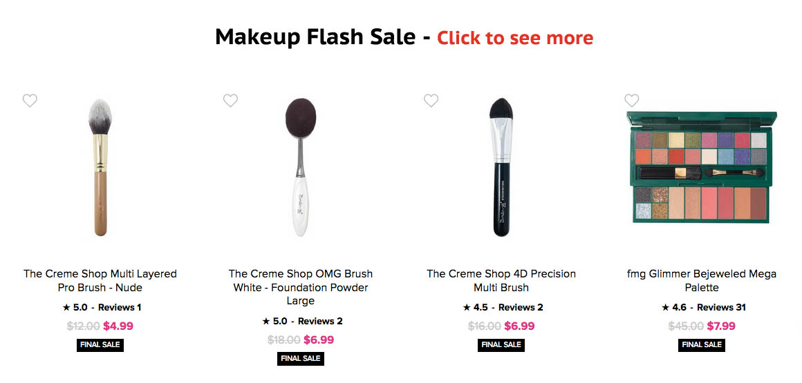  Avon Flash Sale - Makeup Brush On Sale Up To 50% OFF!  