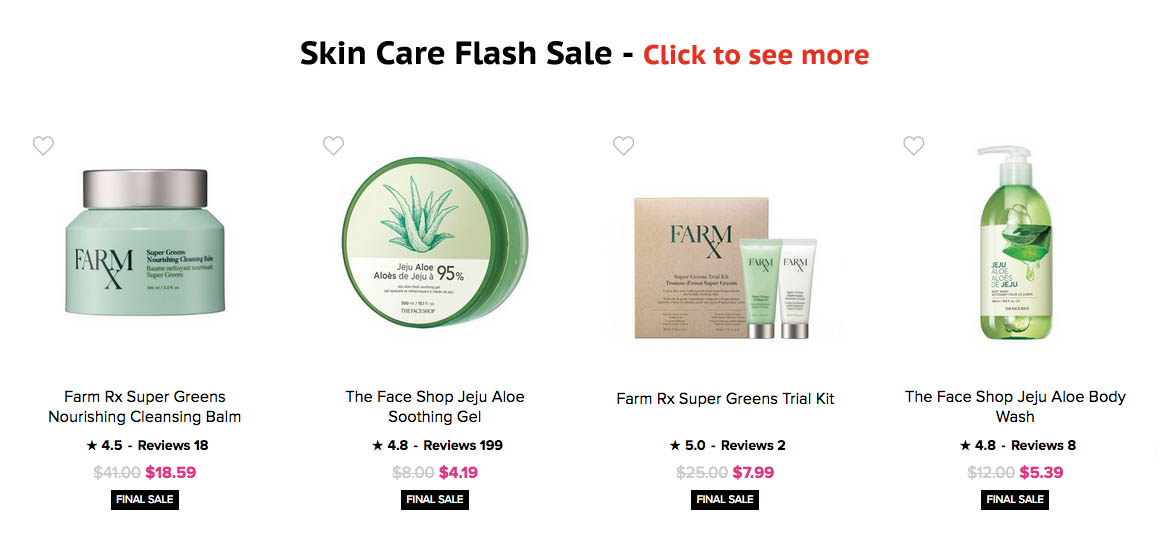 Avon Flash Sale Skin Care 