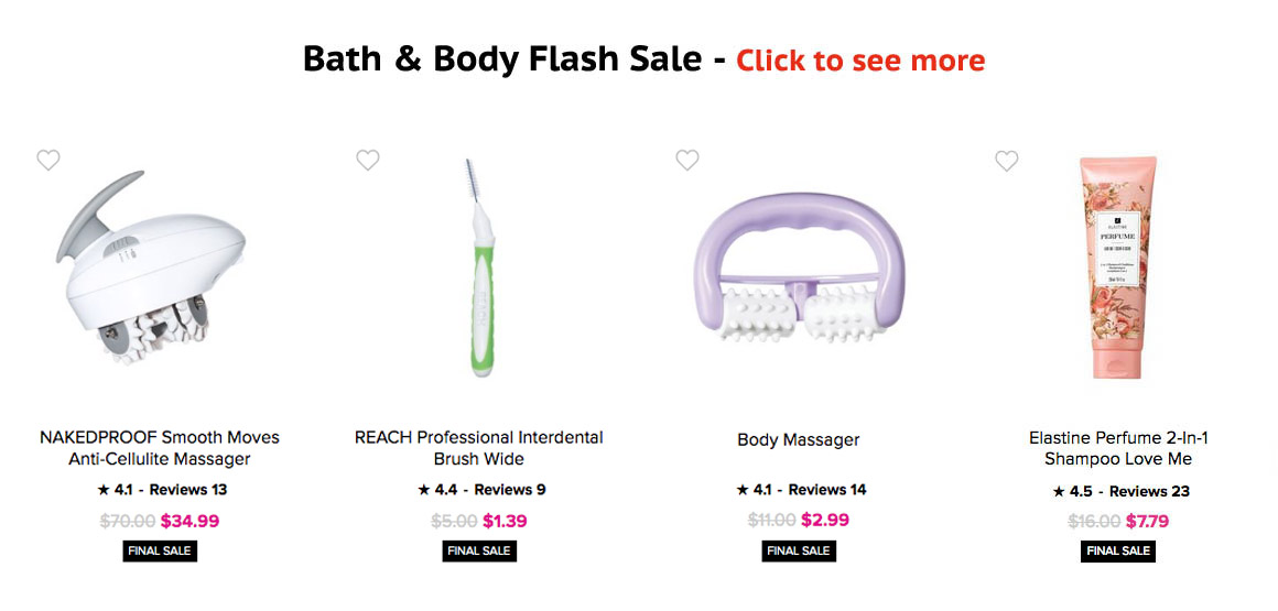  Avon Flash Sale  Bath & Body Products  