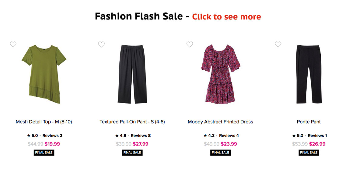  Avon Fashion Items Flash Sale 