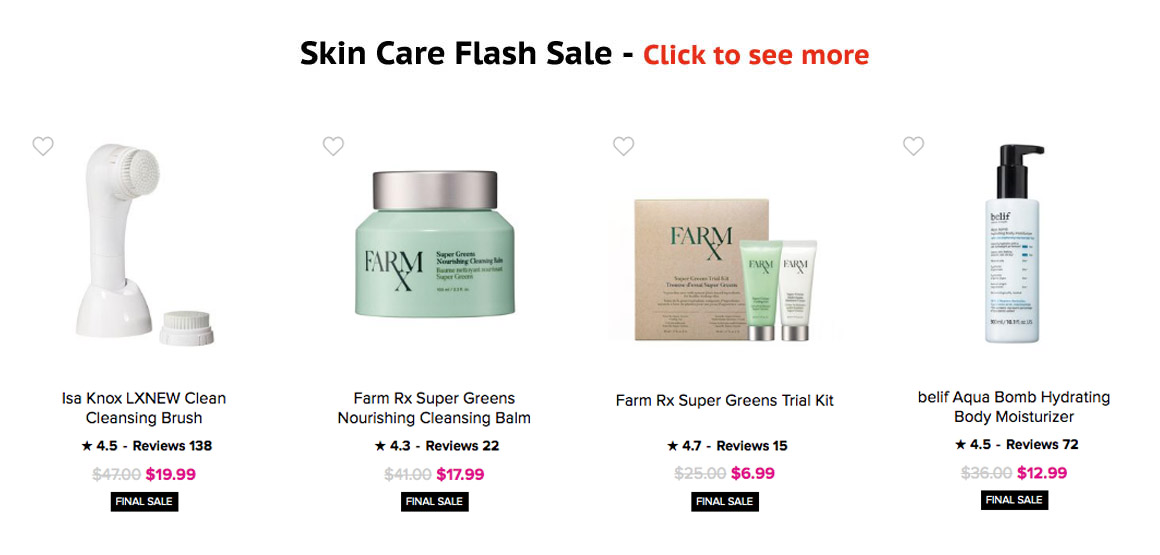 Avon Flash Sale Skin Care & Discontinued Avon Products 