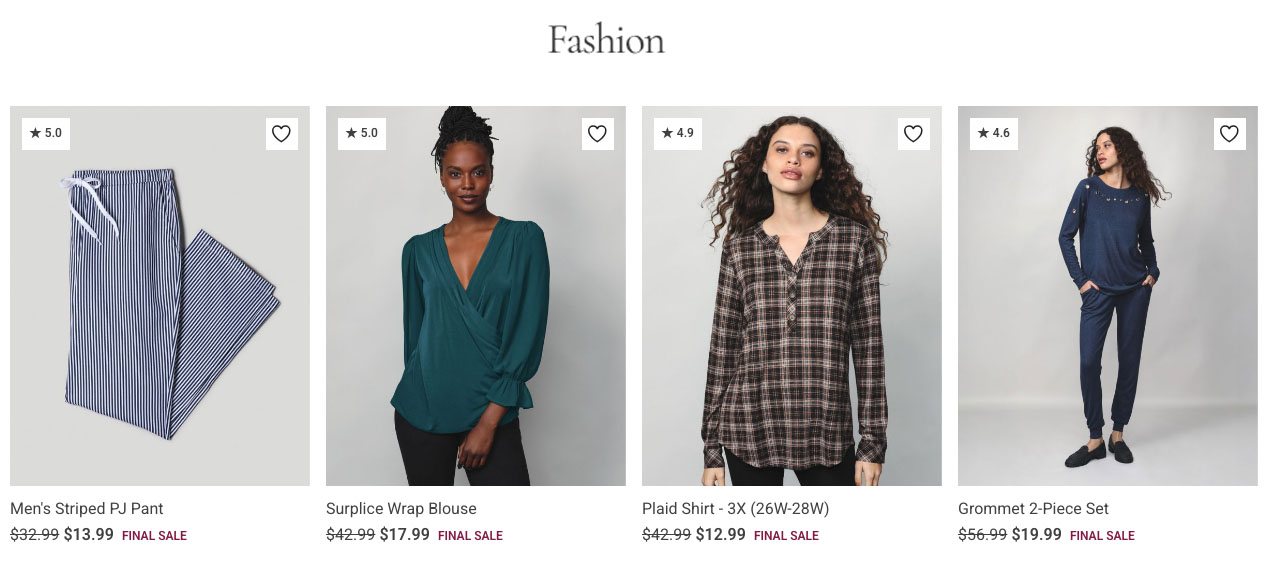  Flash Sale on Avon Fashion Items 