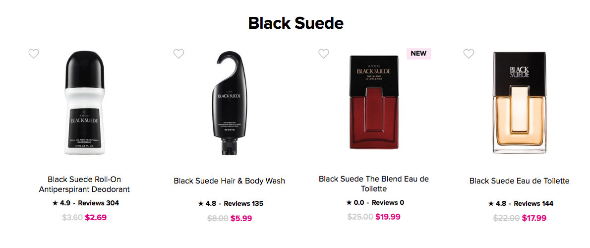 Avon for Men | Avon Black Suede Body Wash Deodorant Eau de Toilette Aftershave 