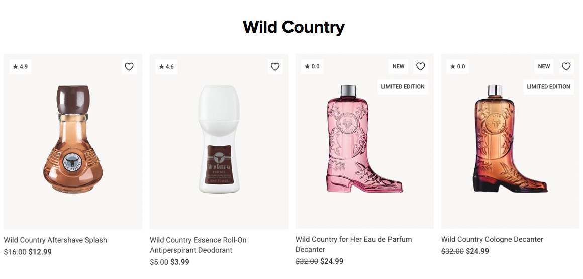 Buy Avon for Men Online | Avon Wild Country Aftershave Splash 