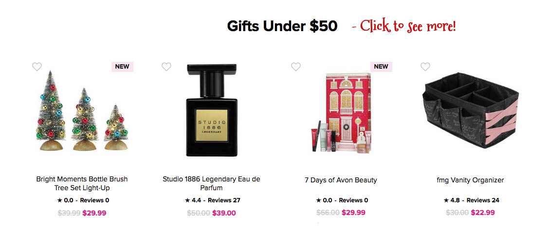 Avon Christmas Holiday Gift Guide - Ornaments Fragrance 