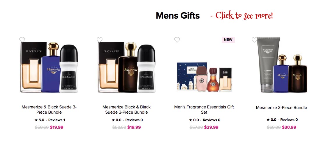 Avon Christmas Holiday Sale | Holiday Gift Ideas For Men 