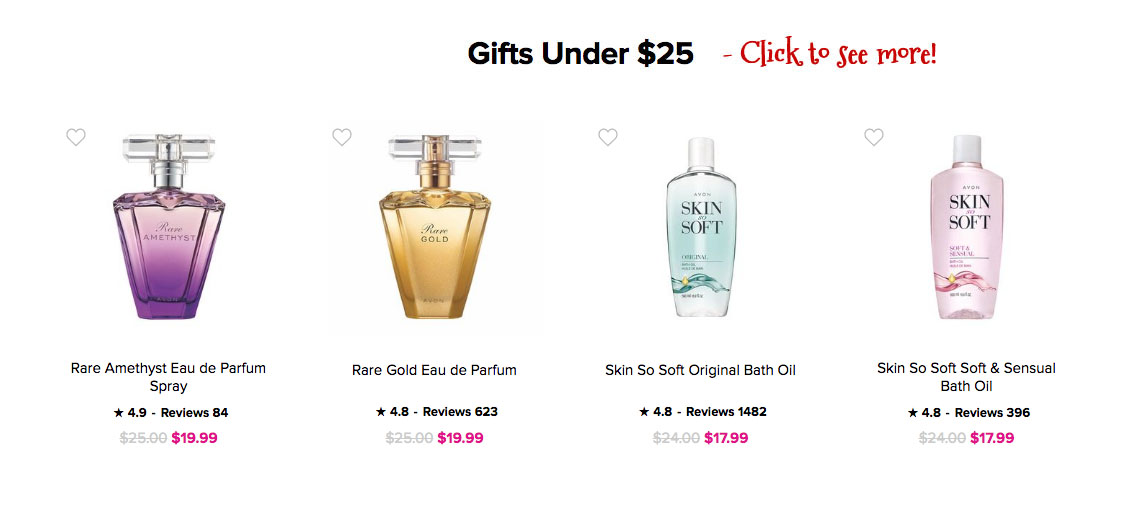 Avon Christmas 2024 Holiday Sale | Avon Holiday Gifts Under $25. 