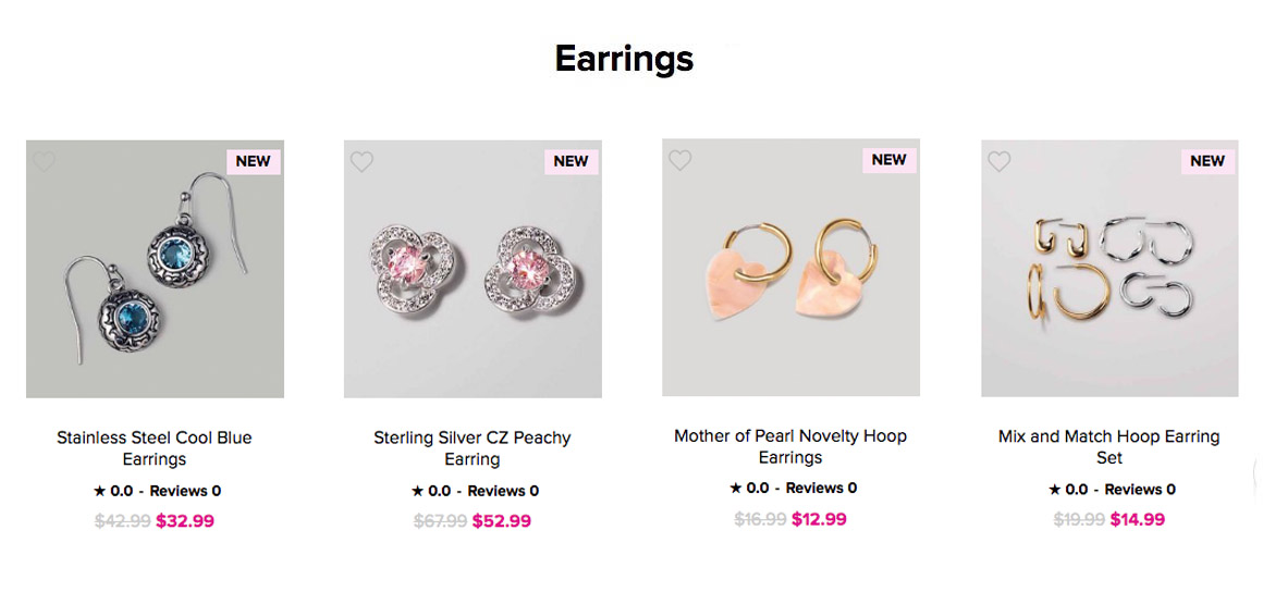 Avon Jewelry Online | Shop Avon Earrings Online 