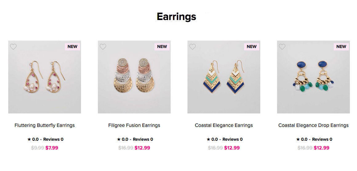 Avon Jewelry Online | Shop Avon Earrings Online 