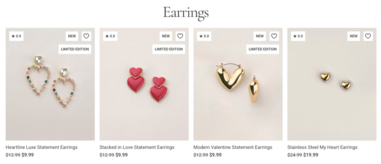 Avon Jewelry Online | Shop Avon Earrings Online 