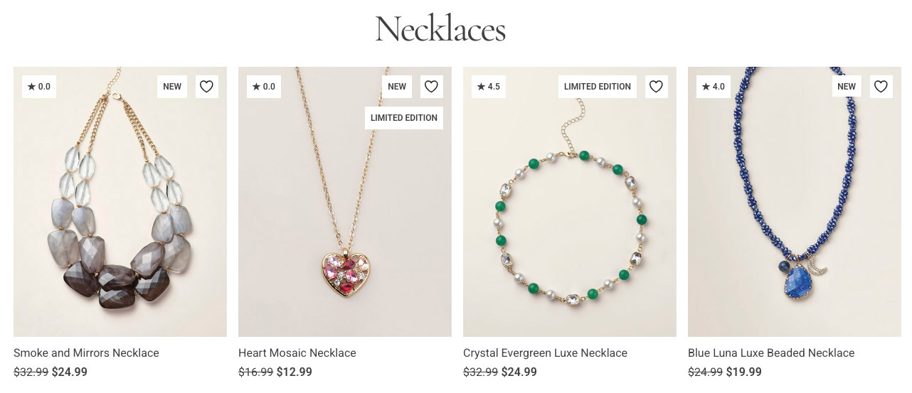 Avon Jewelry | Avon Necklaces 