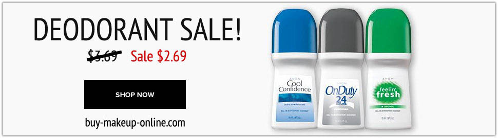 Avon Antiperspirant Deodorant Sale 