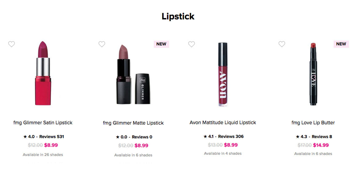 Avon Makeup Online | Avon Lipstick & Lip Crayon 