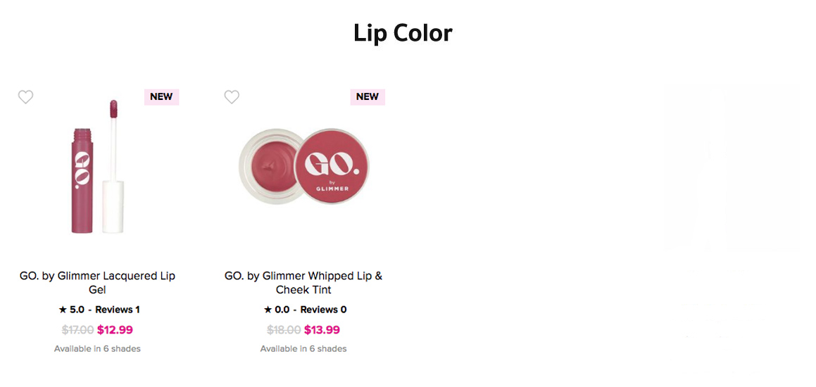 Buy Avon Makeup Online | GO. by Glimmer Lacquered Lip Gel & Whipped Lip & Cheek Tint 