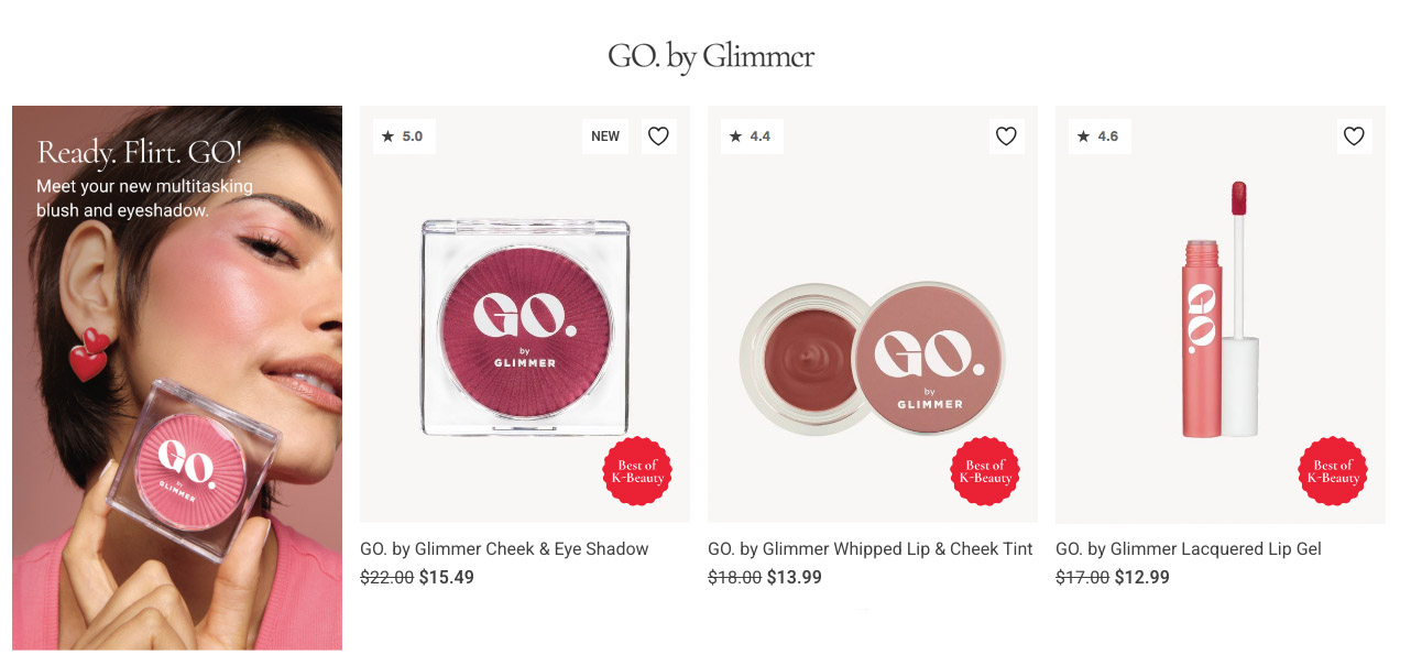 Buy Avon Makeup Online | GO. by Glimmer Lacquered Lip Gel & Whipped Lip & Cheek Tint 