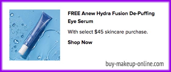 Avon Special Offers | FREE Anew Hydra Fusion De-Puffing Eye Serum 
