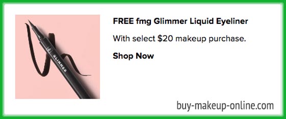 Avon Special Offer | Avon Sale - FREE fmg Glimmer Liquid Eyeliner 