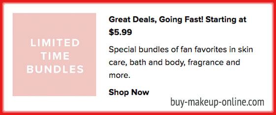 Avon Sale Special Offer - Limited Time Bundles Sweet Deals, Starting at $5.99 