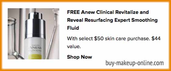 Avon Special Offers | FREE Anew Clinical Revitalize and Reveal Resurfacing Expert Smoothing Fluid 