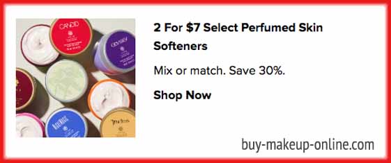 Avon Special Offer | Avon Sale - 2 For $7 Select Perfumed Skin Softeners 