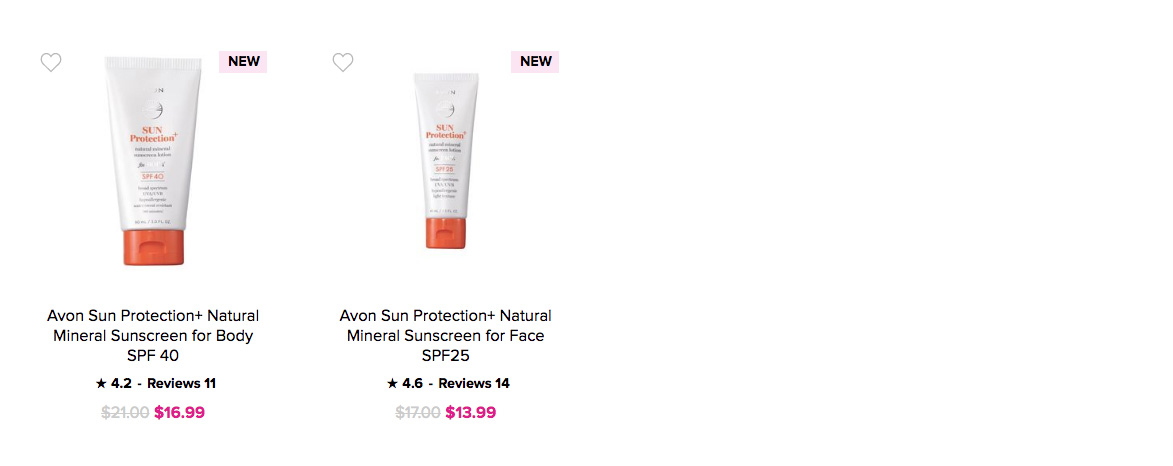 Buy Avon Sun Protection+ Online 