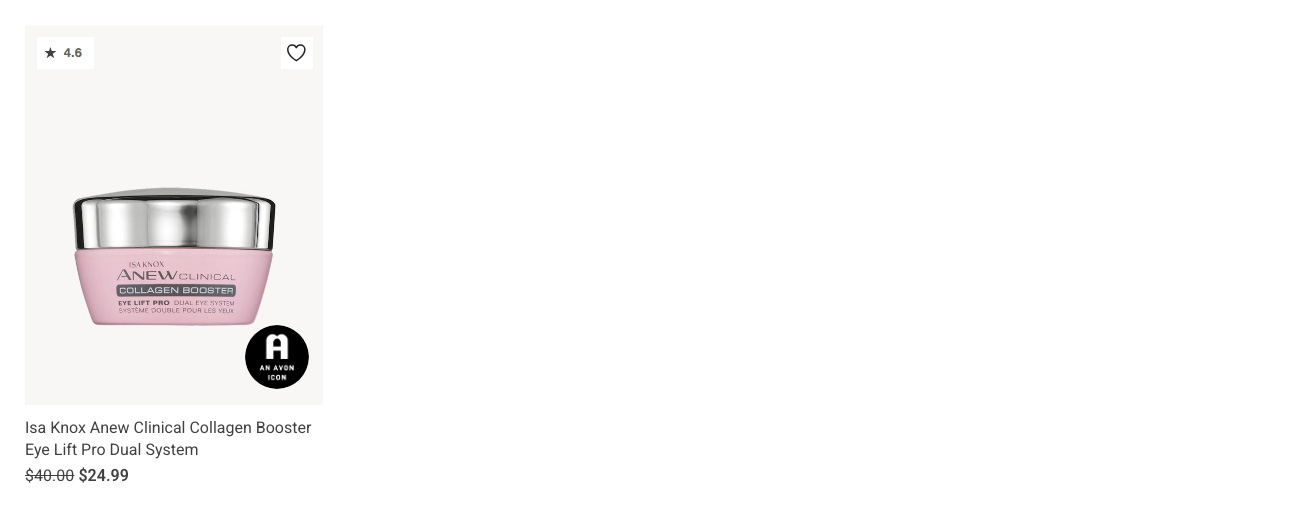 Avon Anew Clinical Collagen Booster Eye Lift Pro