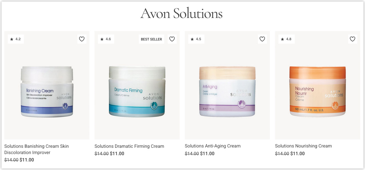 Avon Skin Care - Avon Solutions Cream 