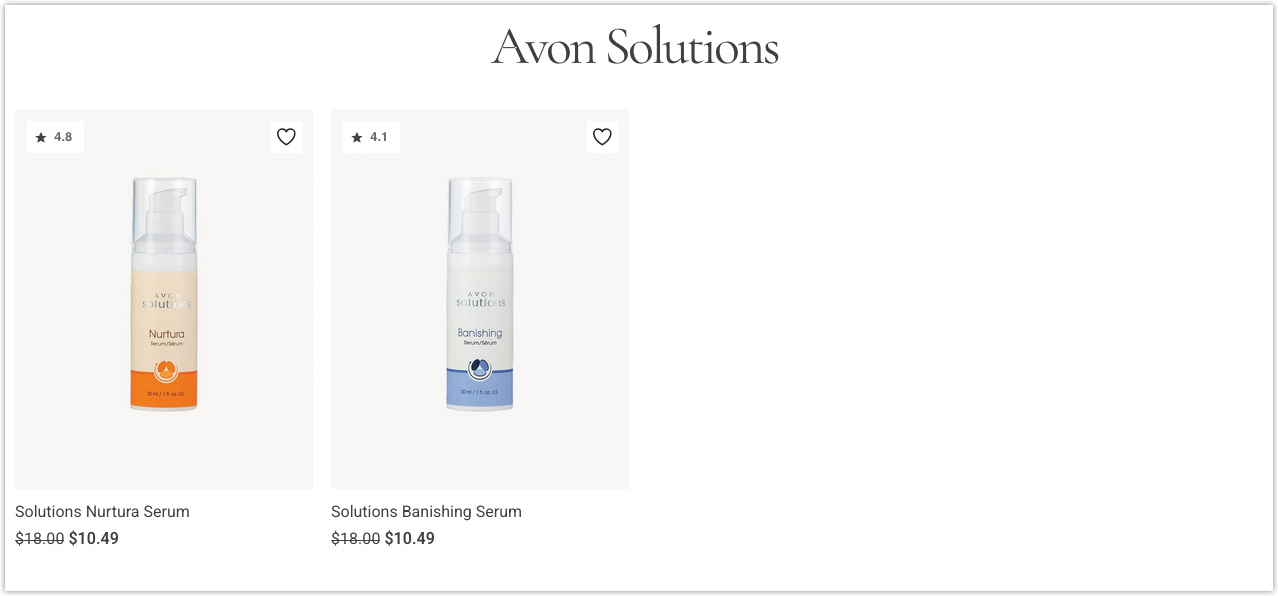 Avon Skin Care - Avon Solutions Serum 