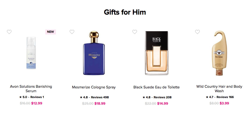Avon Valentines Day Sale | Gifts For Him 