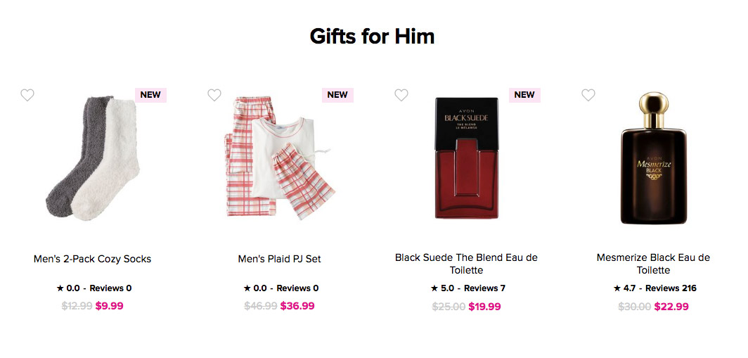 Avon Valentines Day Sale | Gifts For Him 