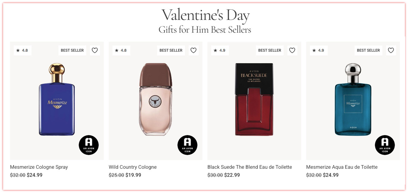 Avon Valentines Day Sale | Avon Valentines Day Sale Gifts For Men 